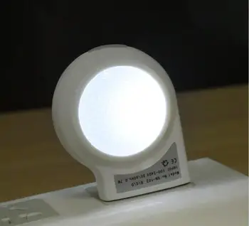 

Mini 0.7W LED Night light Smart Control lamp Auto Sensor Nightlight 110V - 240V Bulb For Baby Bedroom, Gift EU Plug, night lamp