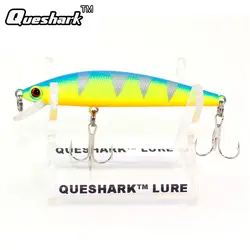 Queshark 1 шт. Лазерная гольян рыбалки приманки 8,5 см 8,8 г песка крючки рыбы воблер снасти искусственные Япония Жесткий Рыбалка приманки море бас