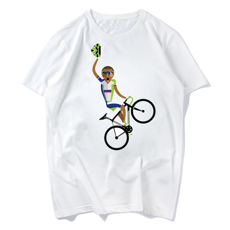 

2018 Men Print Peter Sagan T-shirt O-Neck Short sleeves Summer Fashion T Shirt men and women