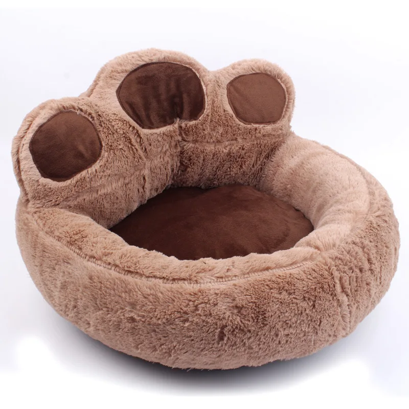 Новое поступление собака кровати для маленьких больших собак питомники кровати Коготь Дизайн Мягкий щенок теплая кровать высокое