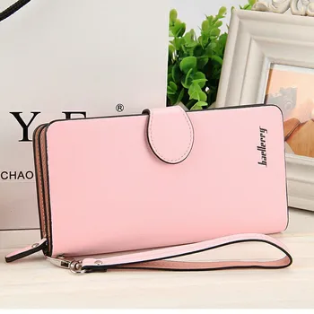 

Hot Sale Hasp Wallets Women Solid Color Purse Woman Wallet Long Coin purses Female Purse Card Holder Clutch Feminina Carteira