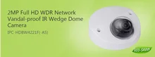 DAHUA 2MP WDR Network Vandalproof IR Wedge Dome Camera IP67 Original English Version without Logo IPC-HDBW4221F-AS