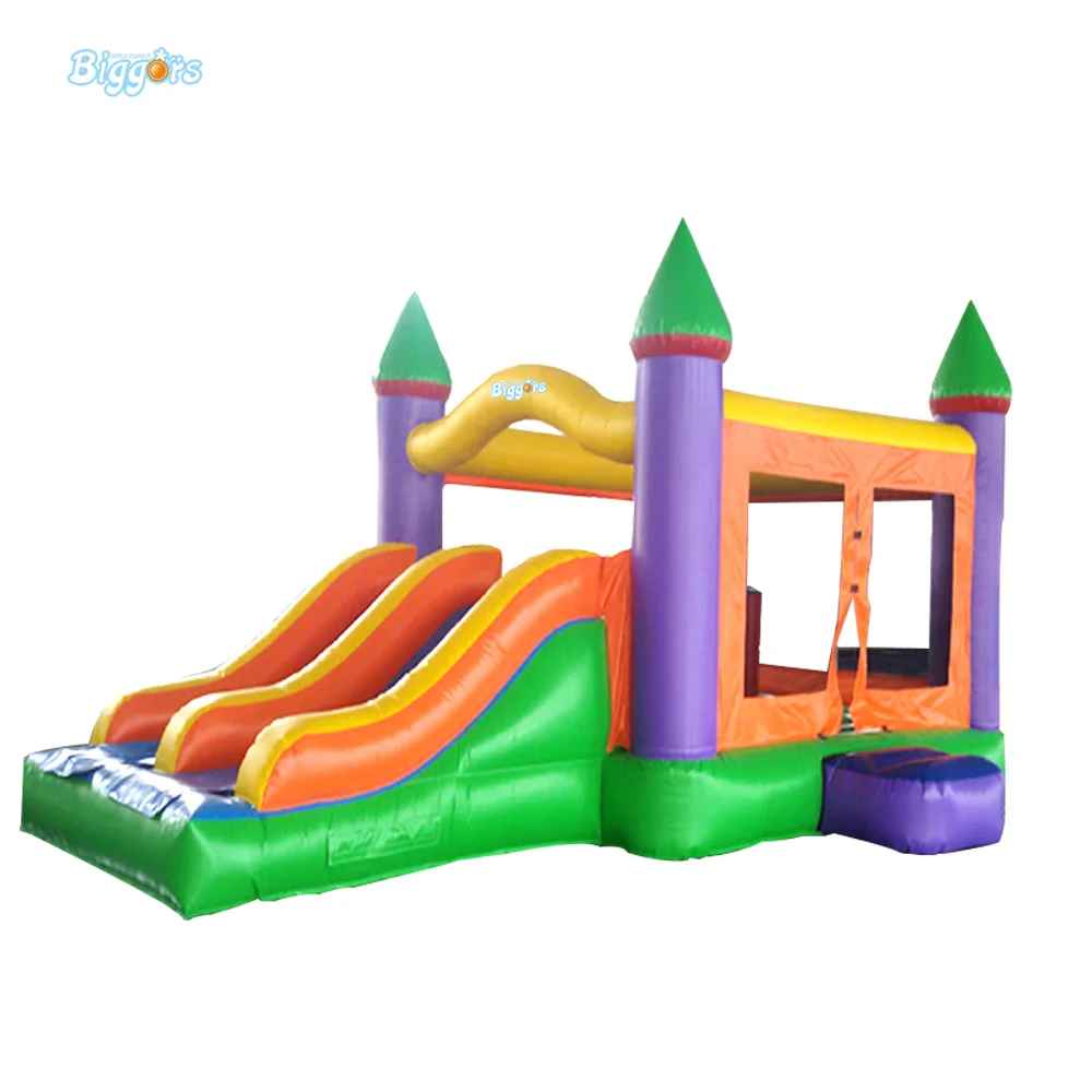 Yard Castle Style Inflatable Jumping Bouncy House For 3 8 Years Kids Yard Castle Style Inflatable Jumping Bouncy House For 3 8 Years Kids Outdoor Toy Large Size