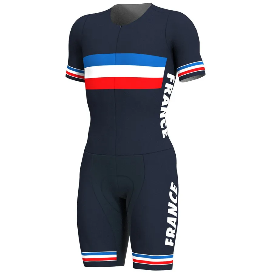 Nueva Francia Ciclismo Skinsuit hombres triatlón Ropa deportiva carretera Ciclismo Ropa De Ciclismo mtb