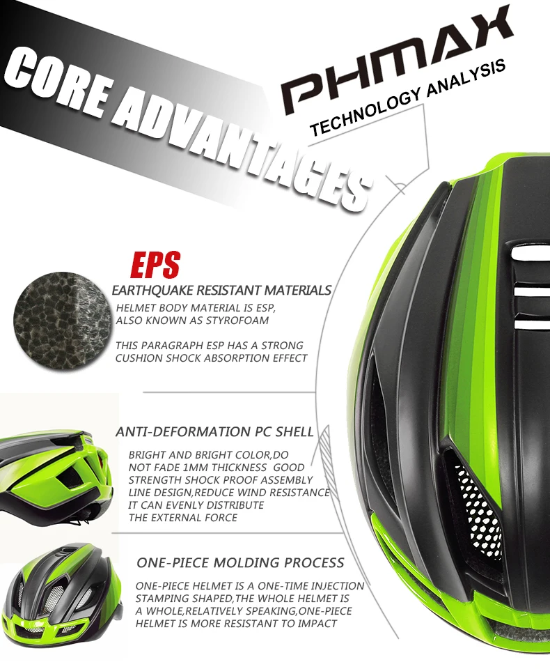 PHMAX Pro задний светильник MTB велосипедные шлемы мужские и женские велосипедные шлемы для горной дороги