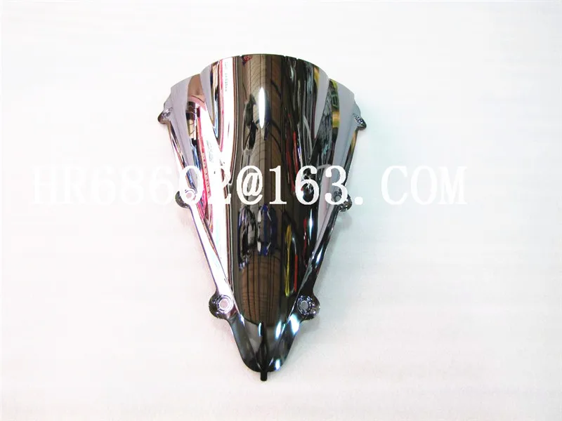 Горячая продажа для Yamaha YZF 1000 R1 2004 2005 2006 серебряное ветровое стекло Double Bubble yzf r1 04 05