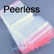 Peerless 100 шт Прозрачный 6x9 см почтовый замок упаковочные сумки Канцелярские Держатели