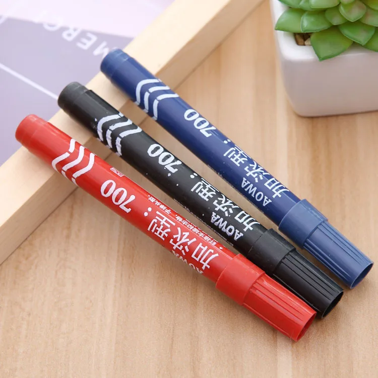 

10pcs Manufacturer sells 700 long oil marker marker pen, stationery wholesale