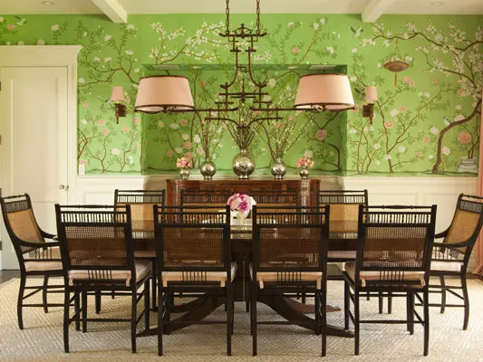 

Classic style elegant Hand-painted silk wallpaper painting flowers with birds wallcovering many arts and background optional