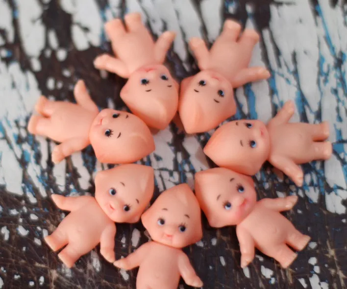 Горячая распродажа! Детский подарок мини милый/прекрасный kewpie домашнее украшение пластиковая кукла 5 шт/партия SU005