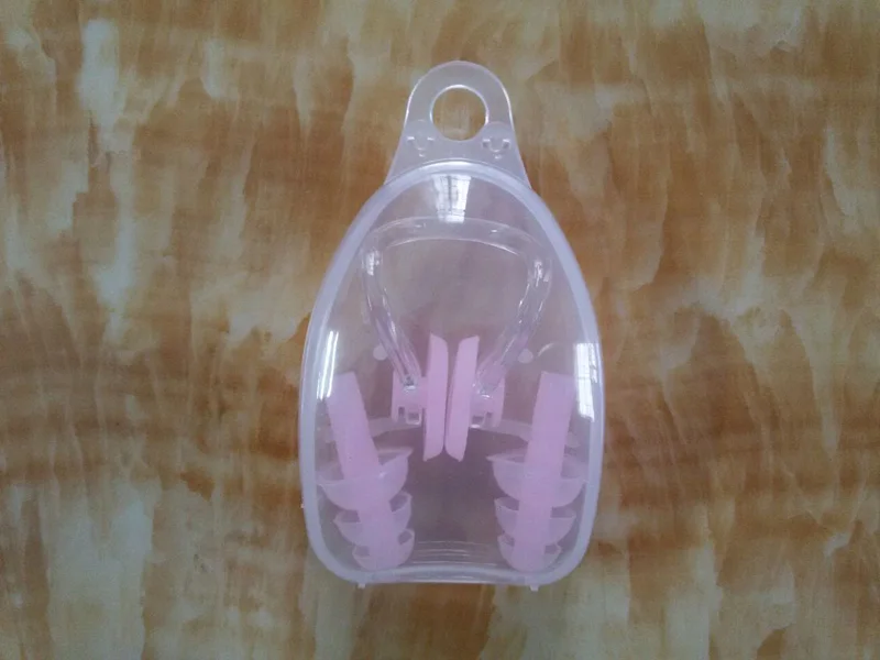 Silicone Swimming Ear Plugs Nose Clip