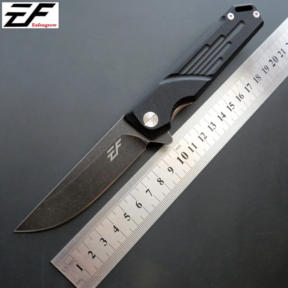 Eafengrow EF72 58-60HRC D2 лезвие G10 ручка складной нож инструмент для выживания кемпинга