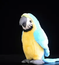 Lovely macaws doll simulation coloured glaze macaw plush toys Soft simulation animal 30cm Stuffed Animals Lovely macaws doll simulation coloured glaze macaw plush toys Soft simulation animal 30cm Stuffed Animals