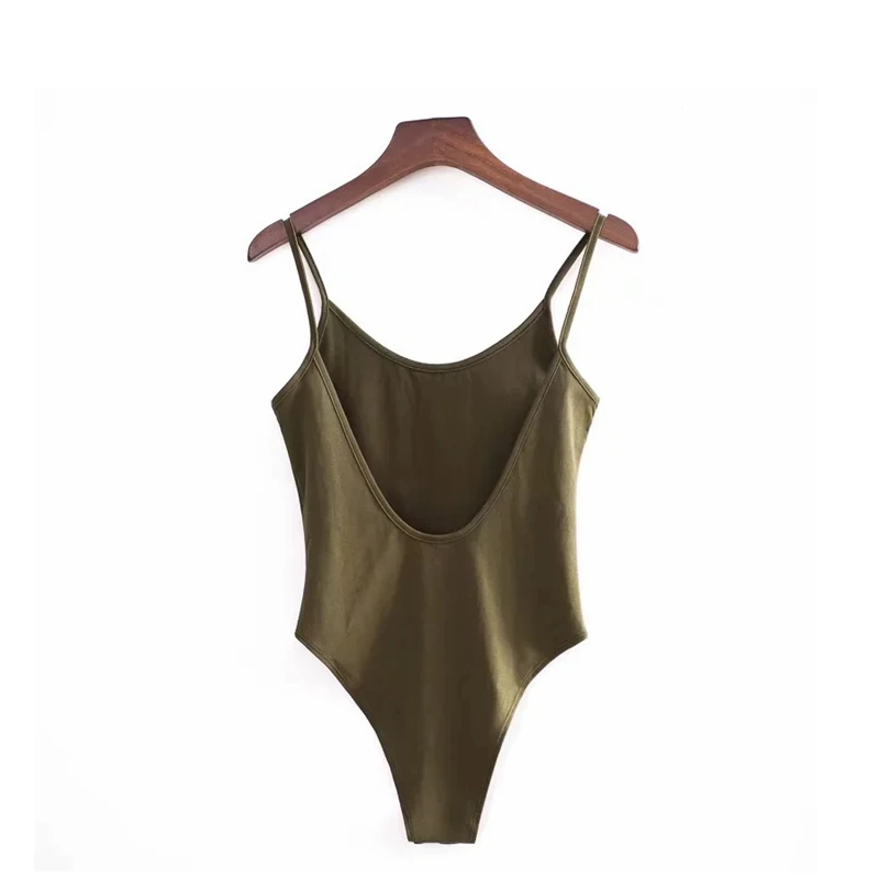 

Sexy Backless fit Romper Body Bodysuit Women Slim Spaghetti Strap Skinny Tight Playsuits Streetwear Undershirt
