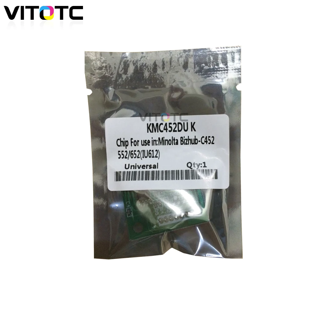 Детали для барабана IU612 IU 612 чип Konica Minolta Bizhub C452 C552 C652 C 452 552 652 картриджи сброса