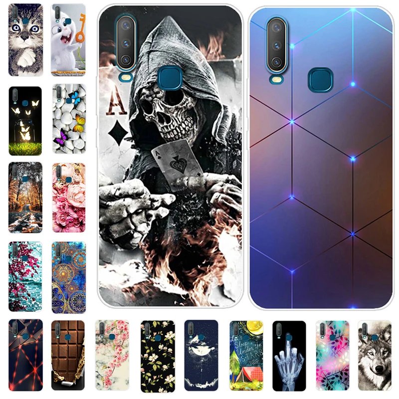 

Case For Vivo Y17 Y95 Y91 Y91C Y83 Y81 V11 V11i V15 V15 Pro V9 Phone Case Soft TPU For Vivo Y91C Y 17 V 11 11i V15Pro Back Cover