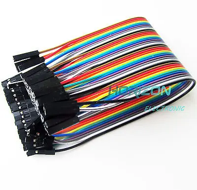 

10PCS 40PCS Dupont wire 20cm Cables Line Jumper 1p-1p pin Connector NEW