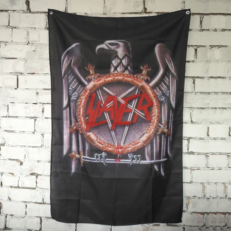 Hanging Flag On Wall popular band wall flag-buy cheap band wall flag lots from china Hanging Flag On Wall popular band wall flag-buy cheap band wall flag lots from china