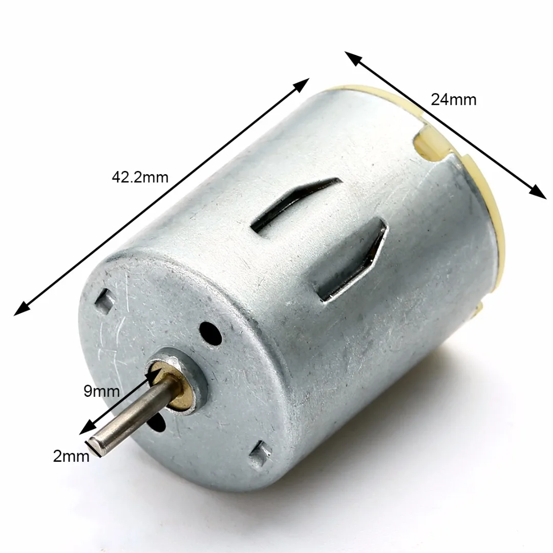 Details about   5pcs DC3-12V 3000rpm-12000RPM 130 Brush Motor Strong Magnetic Motor For DIY Toy 