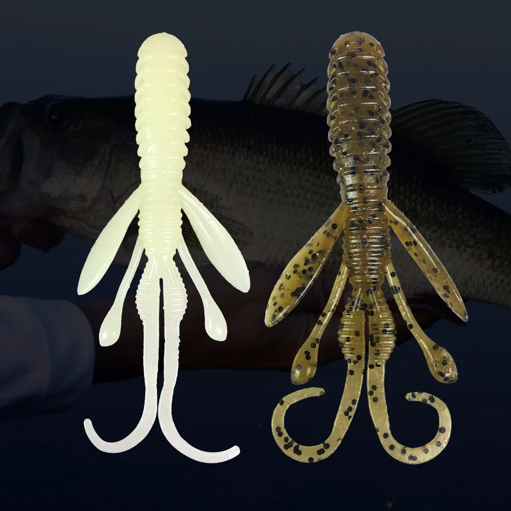 6 шт. 5 г 9 см приманка для ловли окуня Pesca speed Craw форель окунь ловушка лосося