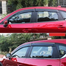 Для Mazda CX-5 CX5 2012-/ автомобильный оконный козырек вентиляционный тент дождь Солнце защита от ветра щит дефлекторы покрытие для автомобиля Стайлинг