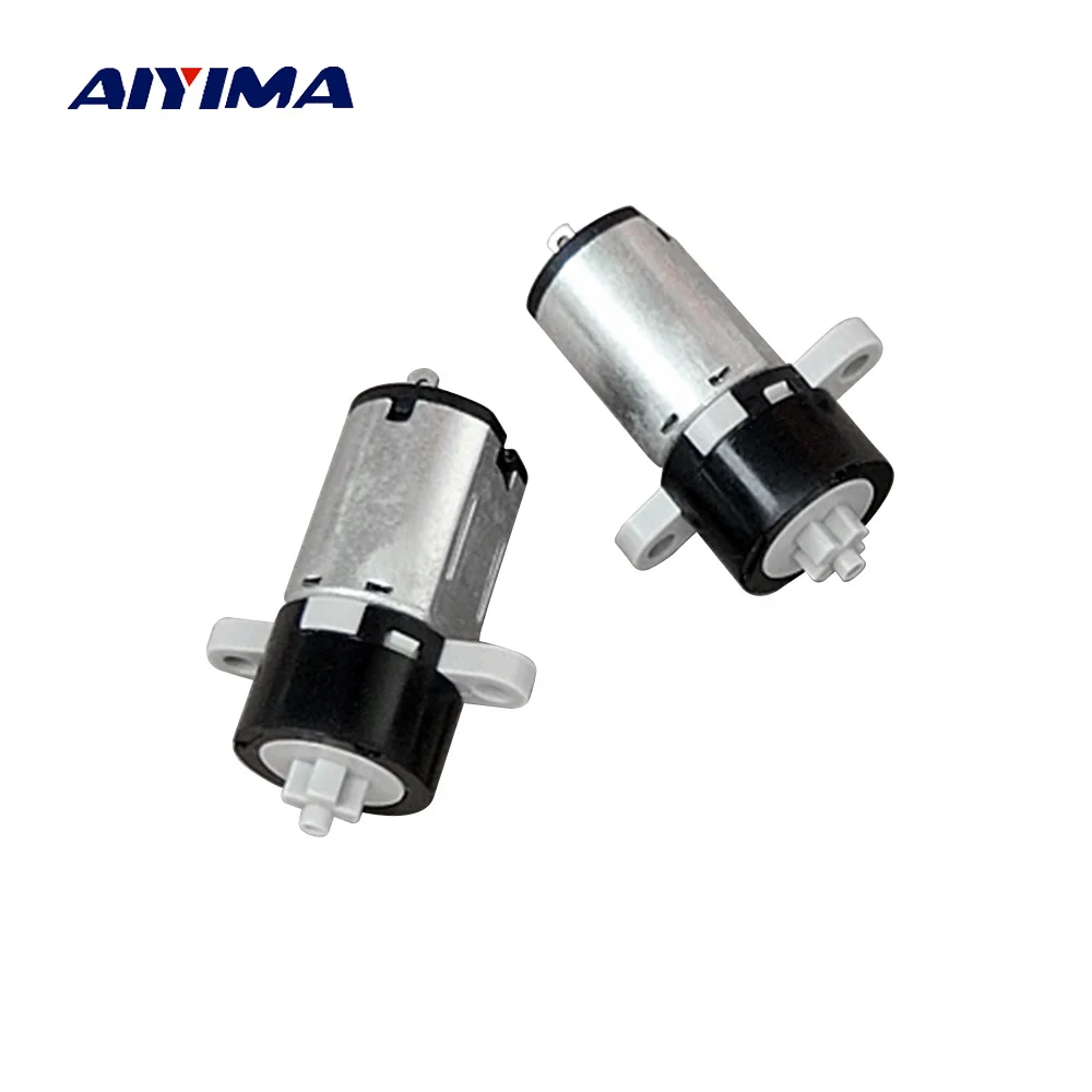 

AIYIMA 2pcs DC 3V-5V N10 10MM Mini Planetary Geared Motor Micro Precision Mute Motors For Electronic Locks Robot Power DIY