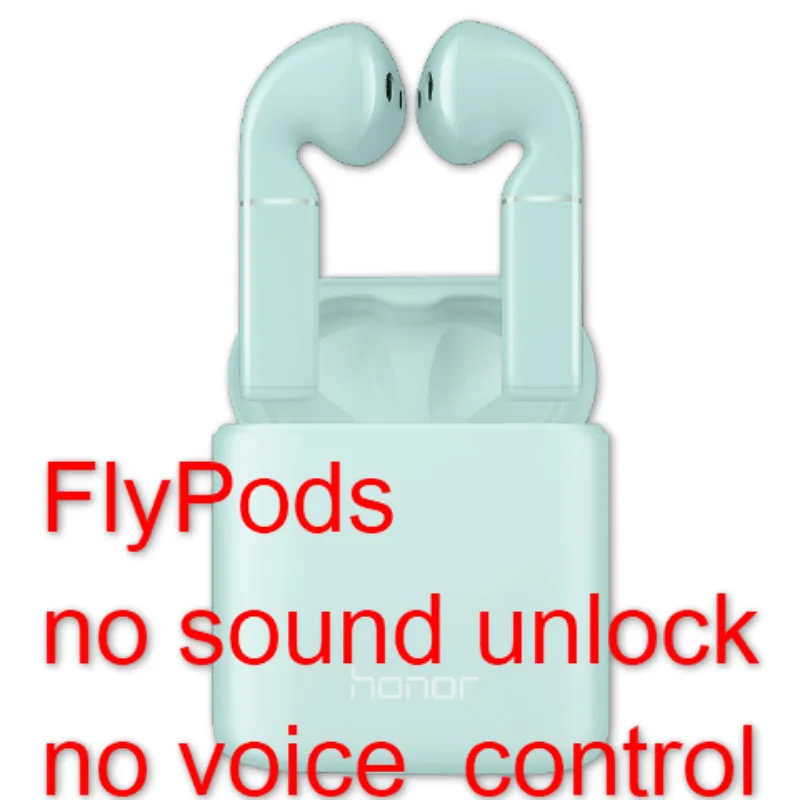HUAWEI Honor FlyPods/Flypods Pro беспроводные наушники bluetooth гарнитура Музыка сенсорный двойной кран - Цвет: FlyPods blue