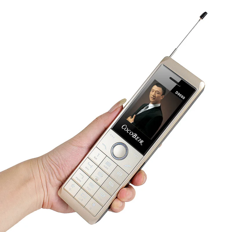 Newest Big Mobile Phone Luxury Retro Cellular Phones Telephone Loud Sound Power Bank Standby Dual SIM Heavy Cellphpne P012