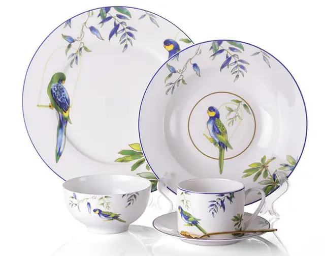 Leaf Birds Dinnerware Sets Dinnerware Set Dishes And Plates Sets