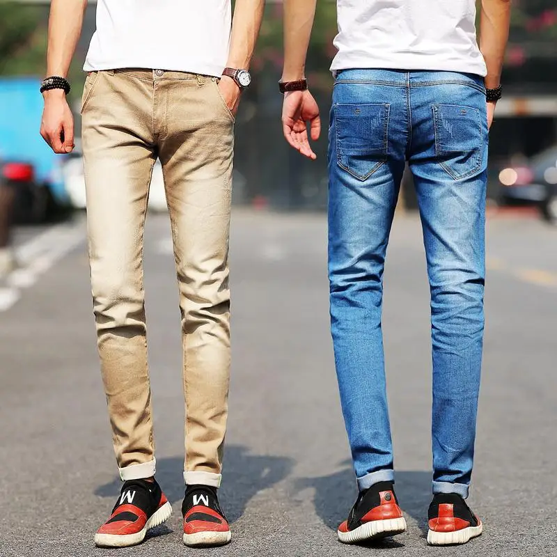 ICPANS-fashion-jeans-Men-Stretch-light-color-jeans-casual-straight-Multicolor-skinny-jeans-men-Slim-Fit