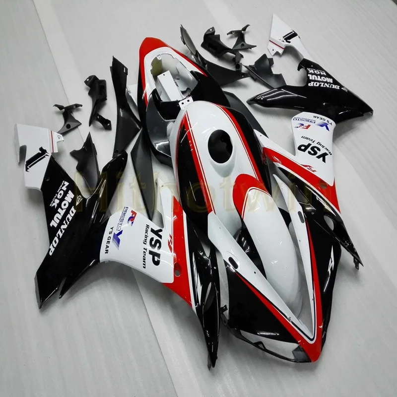 

Custom-made YZFR1 04 05 06 motorcycle article For YZF R1 2004 2005 2006+Screws+white red blackABS Plastic hull Fairing M2