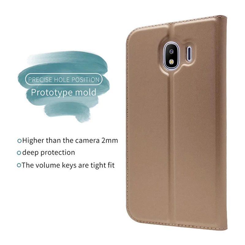 Zroteve для samsung J4 чехол полиуретановый кошелек Coque для samsung Galaxy J4 Plus кожаный чехол с Откидывающейся Крышкой и подставкойtscase чехол для GalaxyJ4