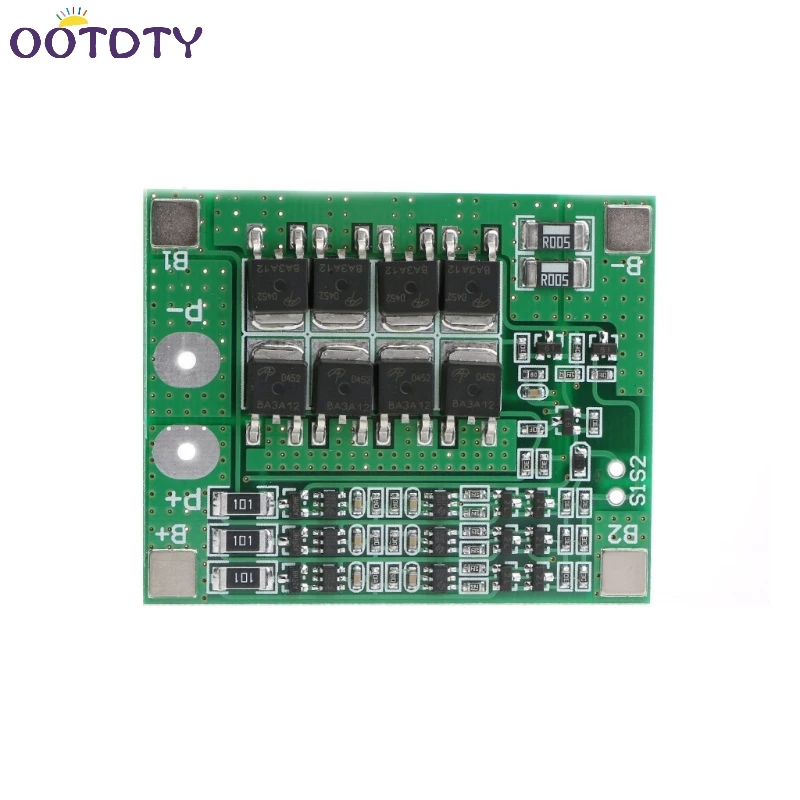 

3S 11.1V 12.6V 25A W/Balance 18650 Li-ion Lithium Battery PCB Protection Board