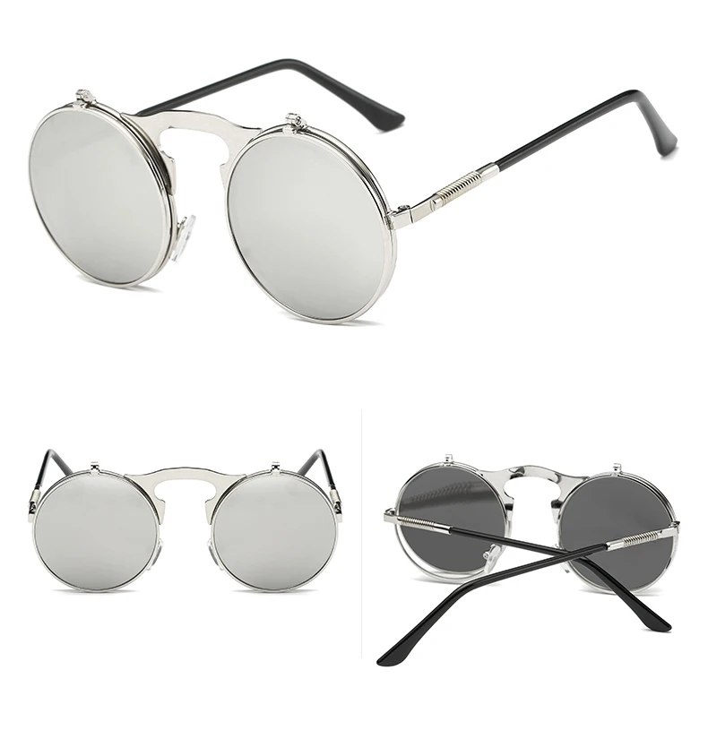 steampunk round sunglasses 9000167 details (7)