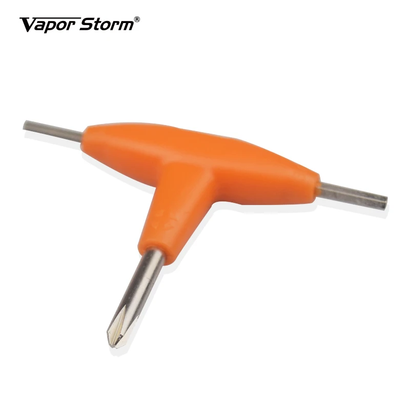 

2 Pieces Vapor Storm T-shaped screwdriver E Cigarette RDA RBA DIY tools for Rebuild Atomizer Tank Heating wire coils