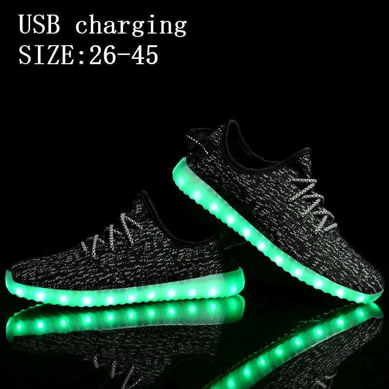 Buy tenis Led Simulation Luminous Neon Basket Glow