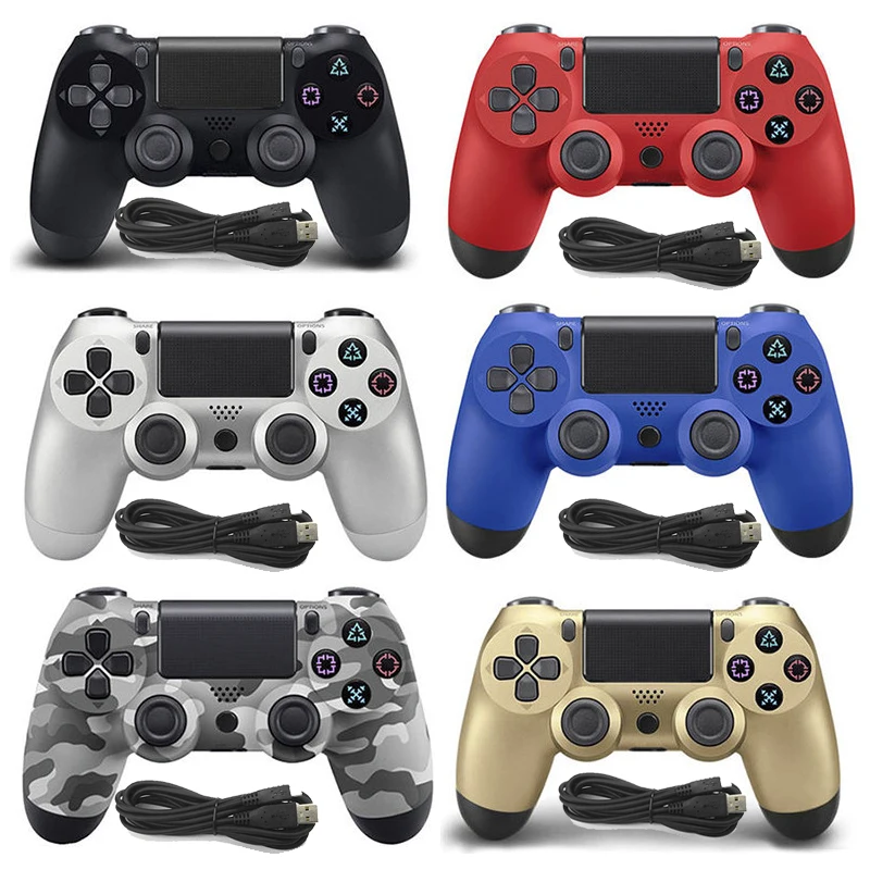 

Wired Game controller for PS4 Controller for Sony Playstation 4 for DualShock Vibration Manette Gamepads for PC Win 7 8 10