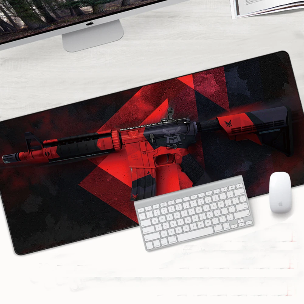  cs go Mouse Pad 700x300mm Padmouse Rubber Notbook Computer Locked Edge Mousepad csgo Gaming Gamer F