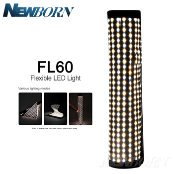 

Godox FL60 60W Flexible LED Video Light Rollable Cloth Lamp with Controller + Remote Control + X-shape Support +Mobile APP