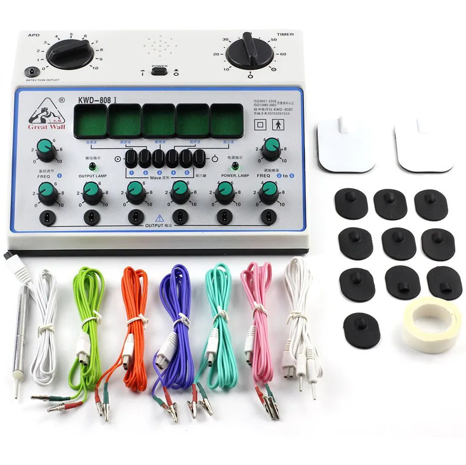 

kwd808i 6 Channel Output Patch Massager Machine KWD808 I KWD-808 I KWD 808 I D-1A KWD808-I 110V-240V EU US UK AU Plug