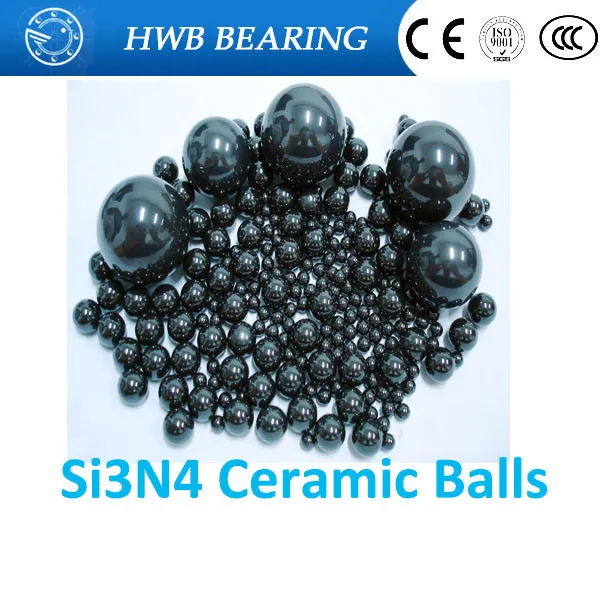 

100pcs 0.8mm 1mm 1.2mm 1.3mm 1.5mm 1.588mm 1.8mm 1.984mm 2mm 2.381mm 2.5mm si3n4 ceramic ball Silicon Nitride bearing balls