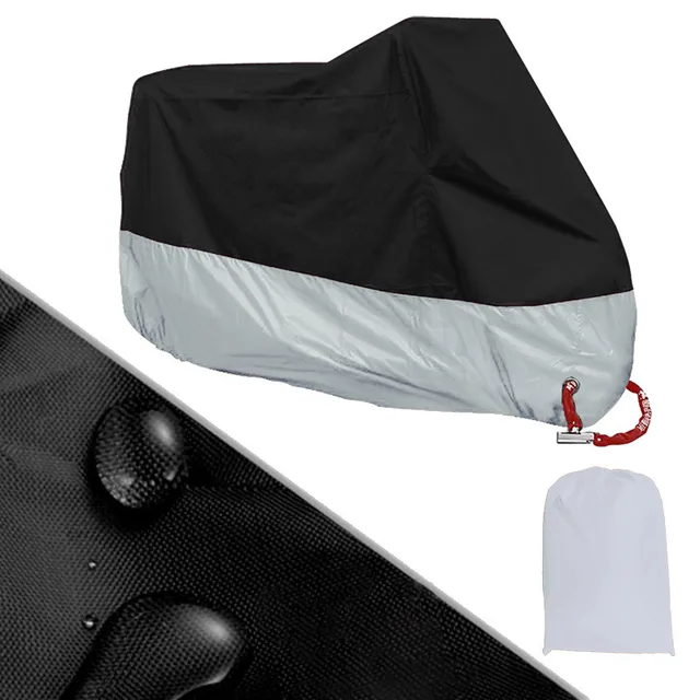 US $13.57 Motorcycle Cover Bike Waterproof Dustproof UV Protector Outdoor Indoor Motor Scooter Motorbike Rain