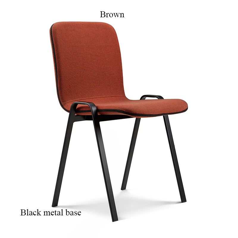Современный минималистичный стул для ресторанной мебели для ресторана современная ткань китайский железный стул деревянный кухонный обеденный стул Restaur - Цвет: Коричневый
