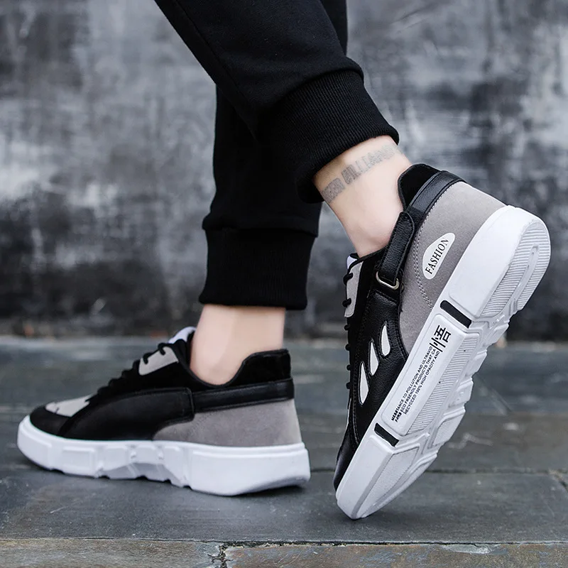 Male Shoe Season Trend Man Motion Leisure Skate Mens Shoes Casual Enlightenment Dad Shoes Ins Thick Soled Shoes Sneakers Men Male Shoe Season Trend Man Motion Leisure Skate Mens Shoes Casual Enlightenment Dad Shoes Ins Thick Soled Shoes Sneakers Men