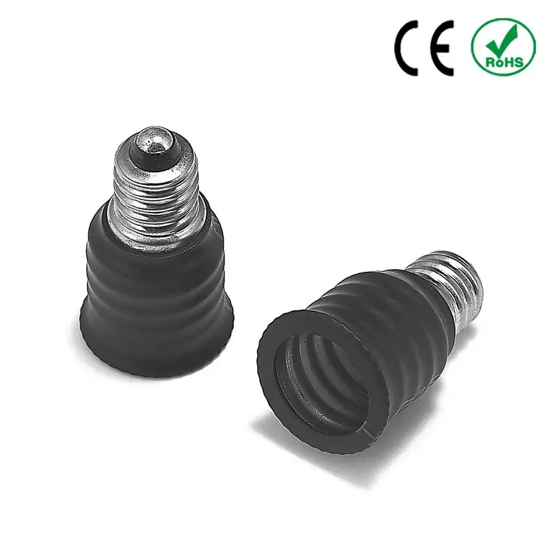 

E10 to E14 Adapter E10 to E14 Lamp Holder Converter Power Adapter Base Socket LED Light Bulb Extend Plug