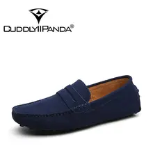 CuddlyIIPanda/мужские модные лоферы из натуральной кожи; сезон лето-осень; высокое качество; британский стиль; Мужская Повседневная Удобная обувь для вождения