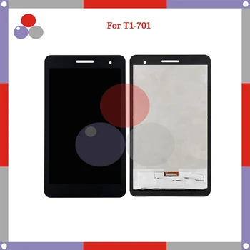 

5pcs/lot 7.0'' New For Huawei Honor Play Mediapad T1-701 T1 701U T1-701U Touch Screen Digitizer Assembly Replacement Parts
