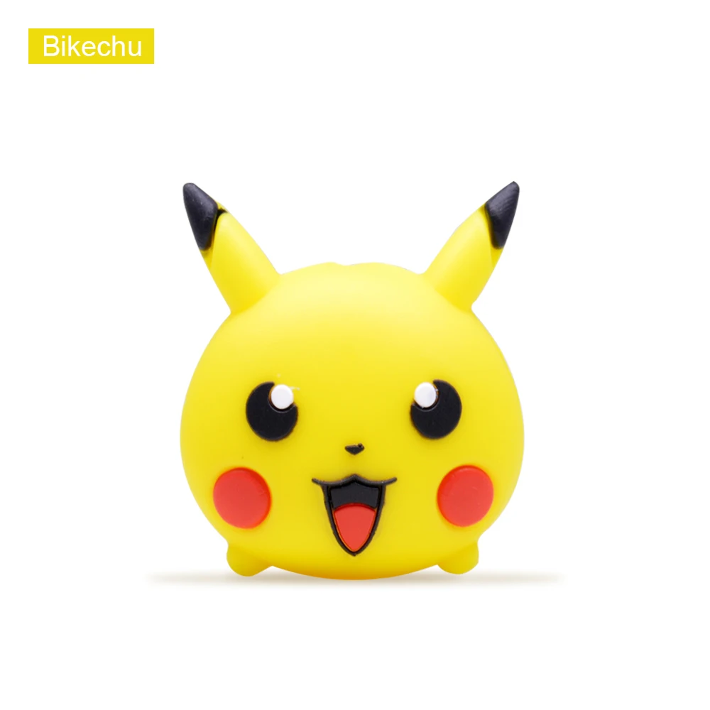 Pikachu ЦУМ мультфильм укус животных кабель протектор для iPhone USB кабель для передачи данных Органайзер чомперы милые укусы линия намотки держатель телефона - Цвет: Pikachu