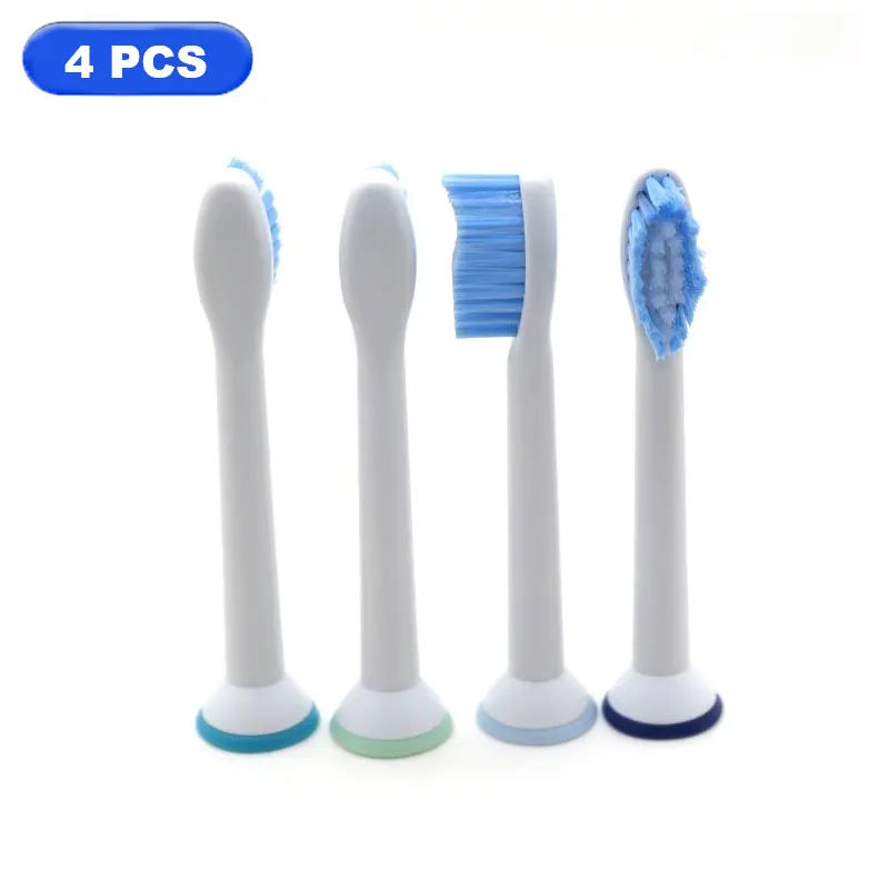 4 pcs Generic Replacement Heads for PHILIPS Sonicare Sensitive