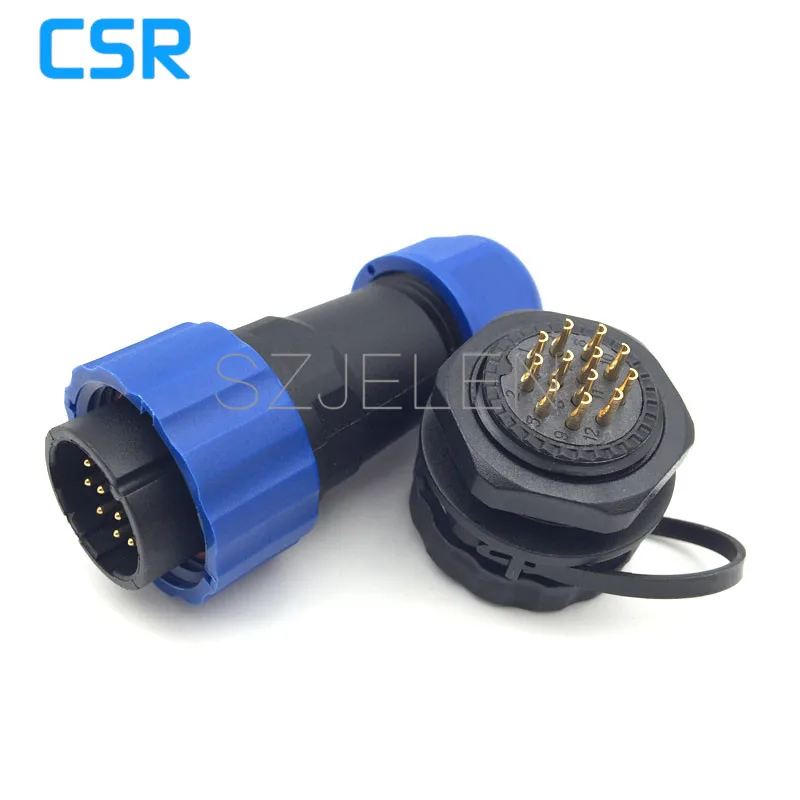 SD20TP ZM waterproof IP68 conector 12 pin power connector for led display 12pins led lighting connector